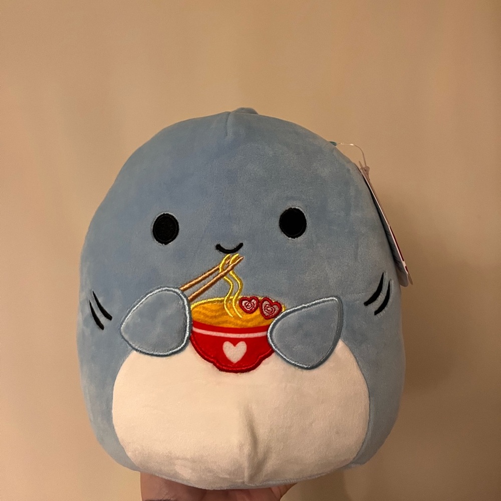 Valentine's Ramen Noodle Rey 8" Squishmallow